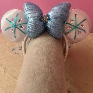 Disney Blue and White Snowflake Backpack